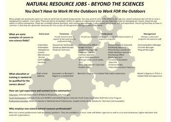 Beyond the Sciences Fact Sheet
