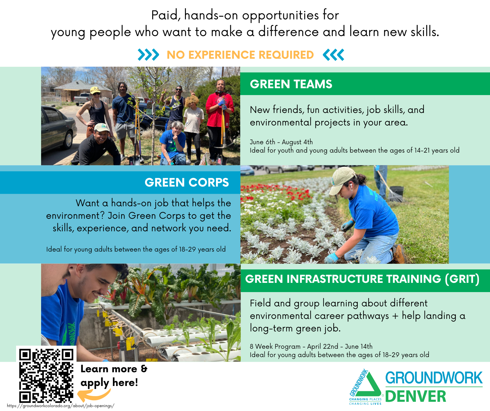 Groundwork Denver Employment Opportunities
